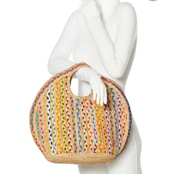 🔥Antik Kraft Ruhi Summer Straw Tote! - Picture 4 of 9